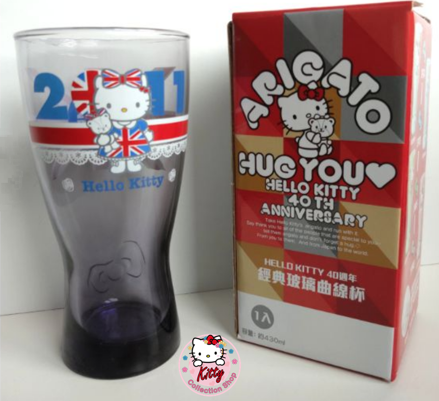 Hello Kitty 40th Anniversary Limited Edition 2011 Tall Glass