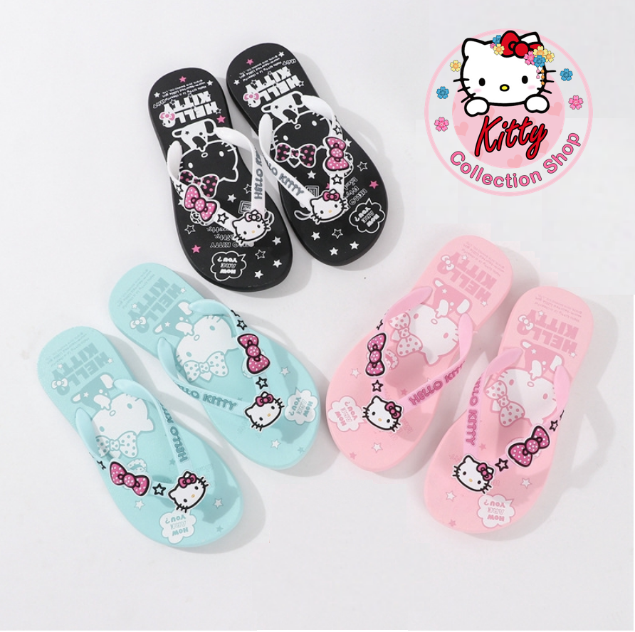 Hello Kitty Pink Rubber Flip-Flops