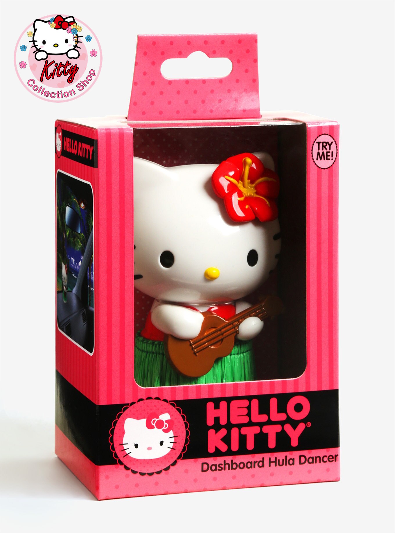 Hello Kitty Red Hula Dashboard Dancer