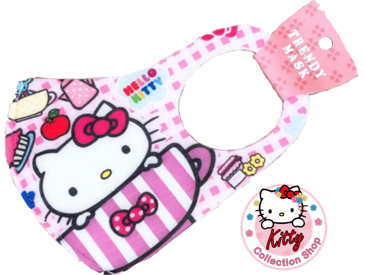 Hello Kitty Cupcake & Teddy Face Mask