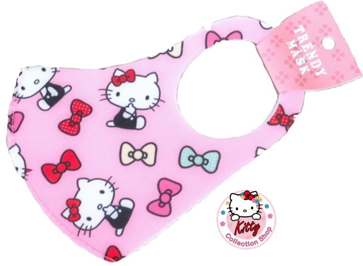 Hello Kitty and The Bow Pink Face Mask