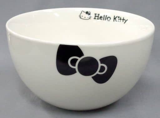 Hello Kitty 2017 Ceramic Black and White Bowl