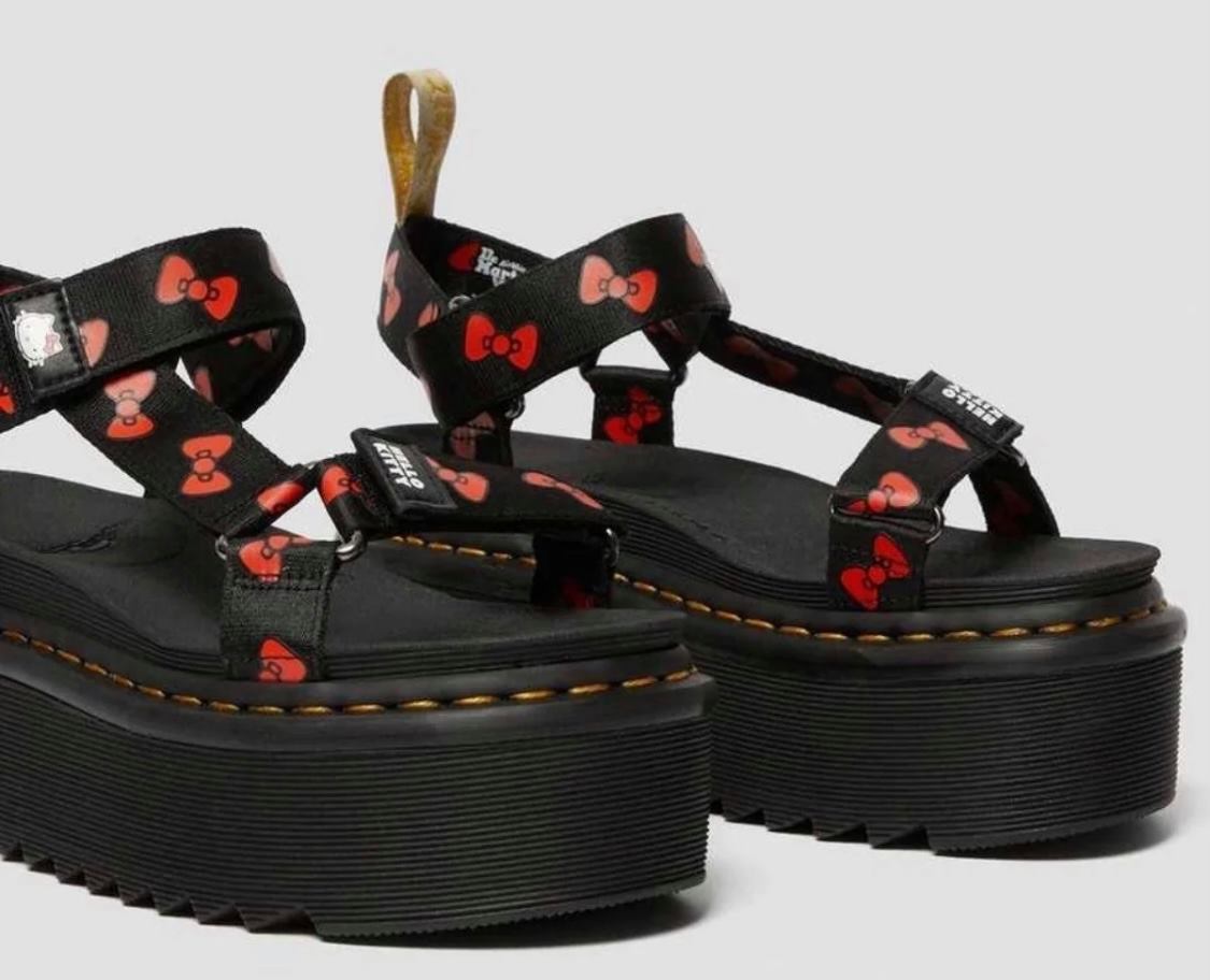 Hello Kitty Dr.Martens Limited Edition Platform Sandals