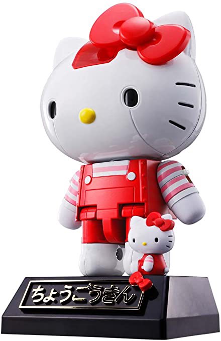 Hello Kitty Red Stripe Bandai Chogokin