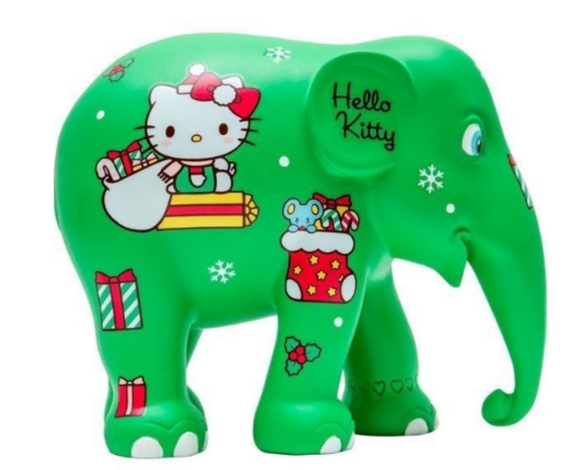 Hello Kitty Christmas Elephant Parade