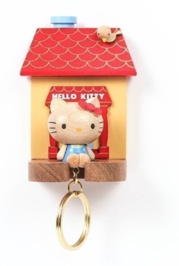 Hello Kitty Wonderful Life Wooden Key Holder