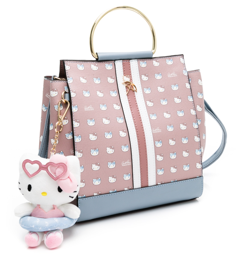 Hello Kitty Arnold Palmer Tote Bag with Long Strap Summer Pink