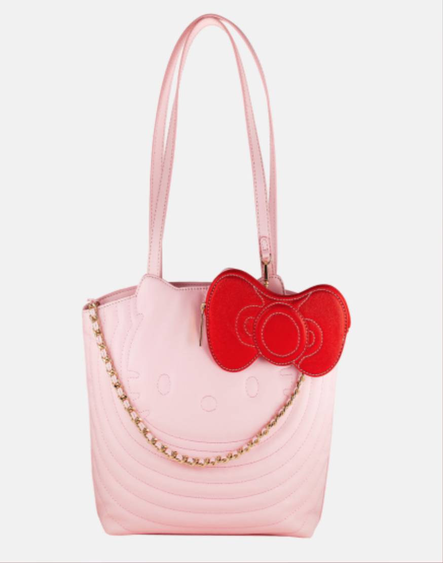 Hello Kitty Danielle Nicole Pink Quilted Shoulder Bag