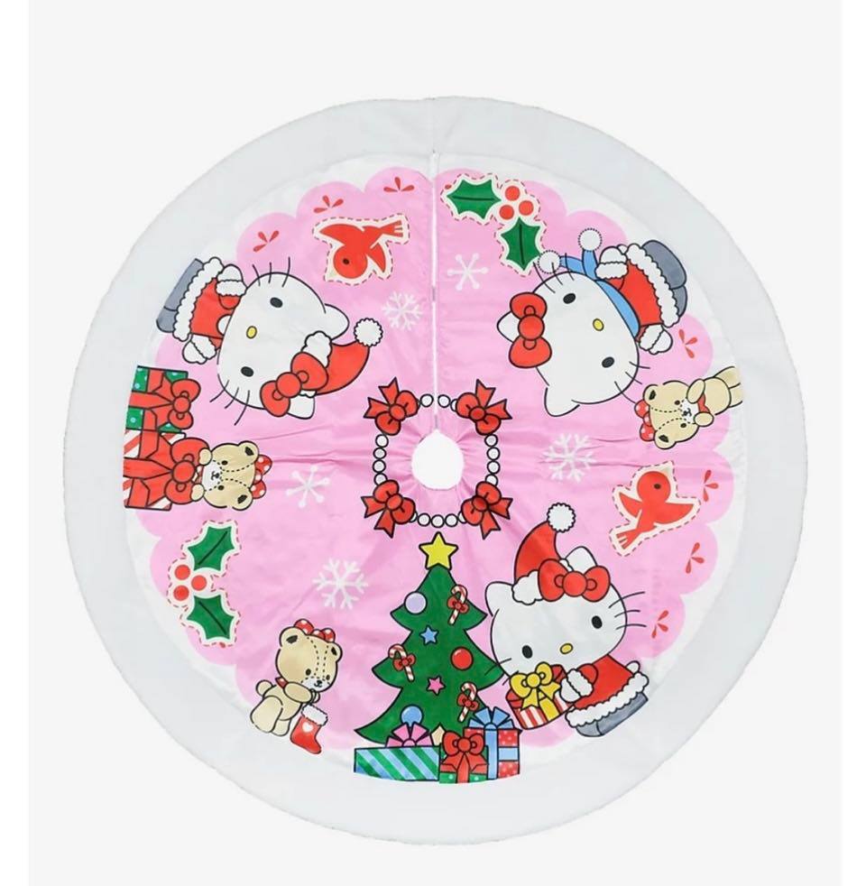 Hello Kitty Christmas Tree Skirt