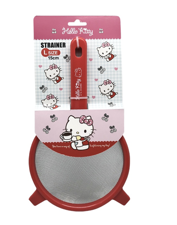 Hello Kitty L Size Strainer 15cm