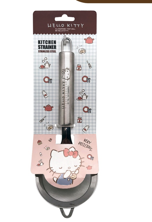 Hello Kitty Small Stainless Steel Strainer