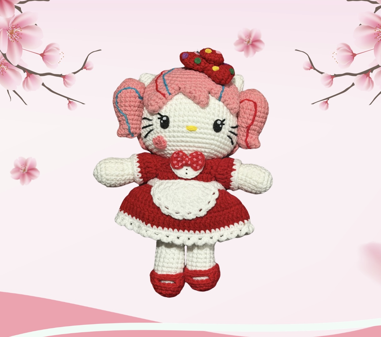 Hello Kitty x Japanimation Crotchet Plush